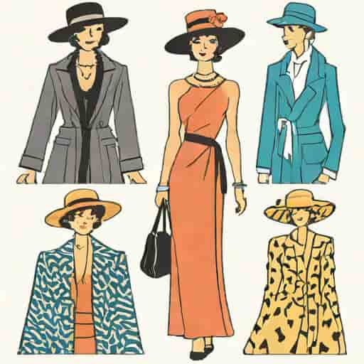 Paul Poiret Fashion Illustrations