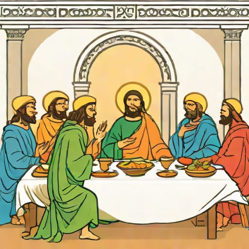 Picture Of Olympic Last Supper