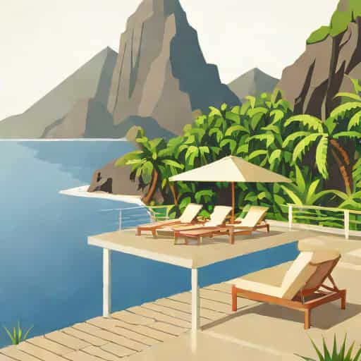 Pitons Oceanview With Private Sundeck