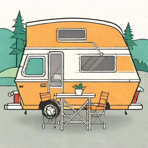 Pop Up Camper Dinette Table