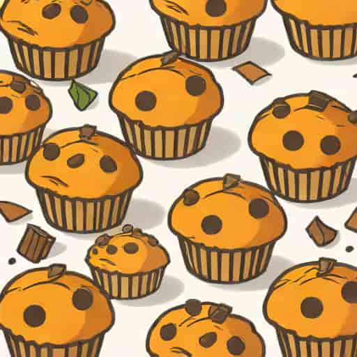 Pumpkin Chocolate Chip Muffins