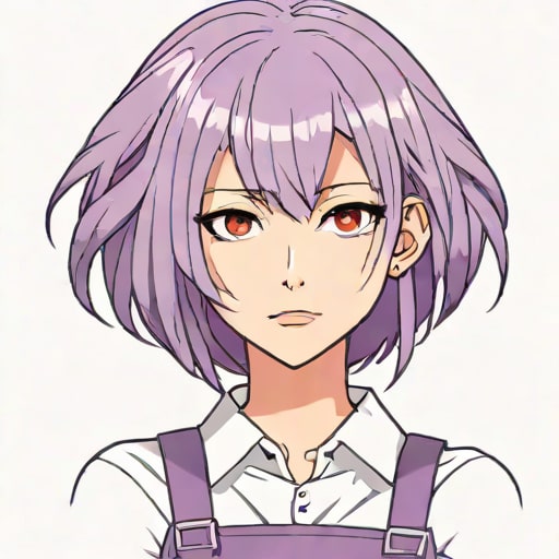 Purple Hair Girl Tokyo Ghoul