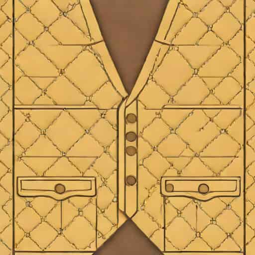 Quilted Waistcoat Pattern