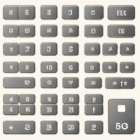 Qwerty Keypad Mobile 5g