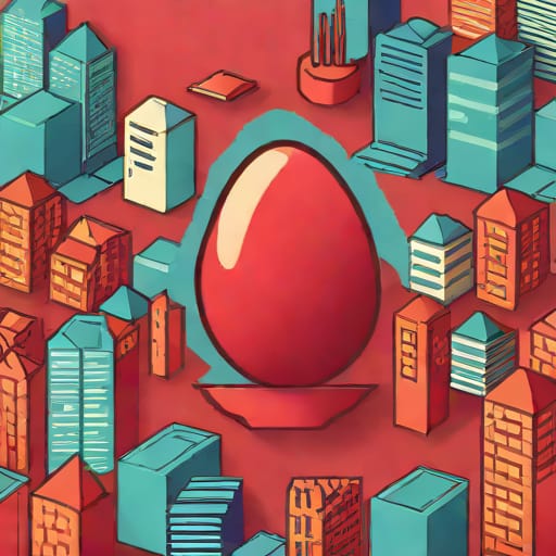 Radical Red Cerulean City Egg