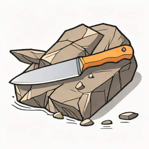 Rock To Sharpen Knife