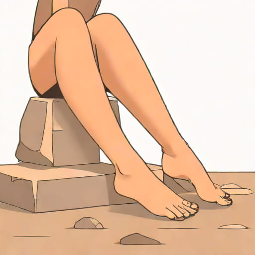 Rocky Women Weaken Legs Gif
