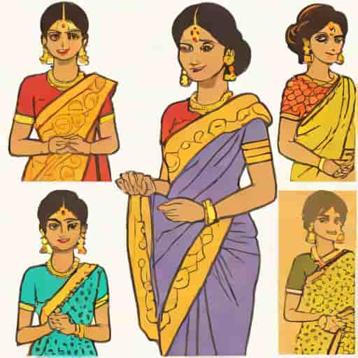 Saree Colour For Dusky Skin