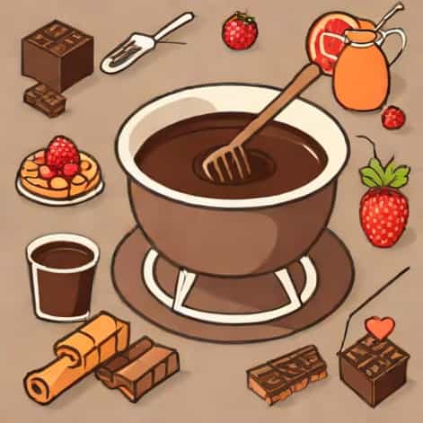 Semisweet Chocolate Fondue Recipe