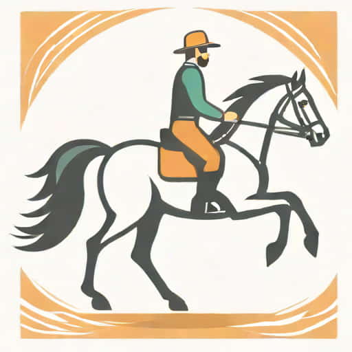 Someone Cantering On A Horse