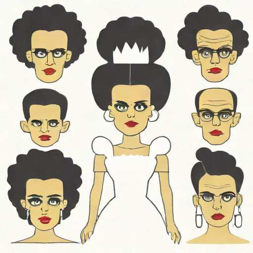 The Bride Of Frankenstein Costume