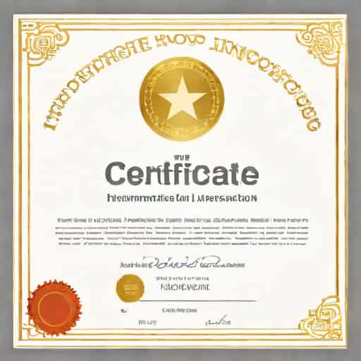 The Certificate Of Incorporation