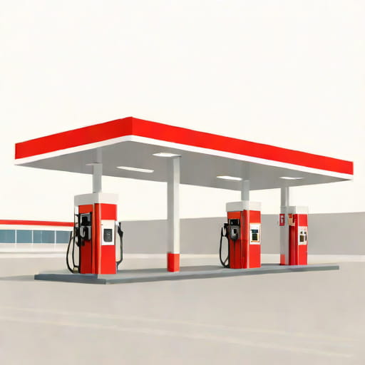 The Nearest Amoco Gas Station