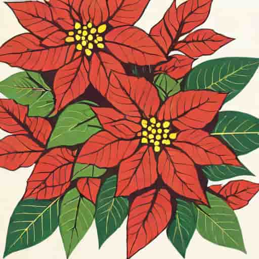 The Poinsettia Flower