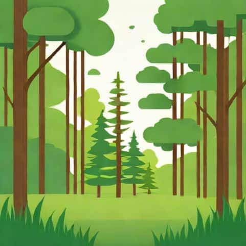 The Purposeful Cutting Of Trees In A Forest