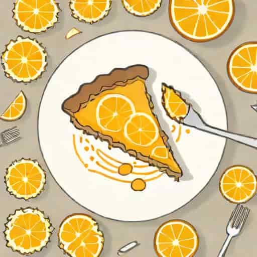 Treacle Tart With Orange Zest