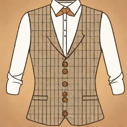 Tweed Waistcoat Ladies