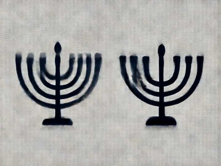 Two Types Of Menorahs