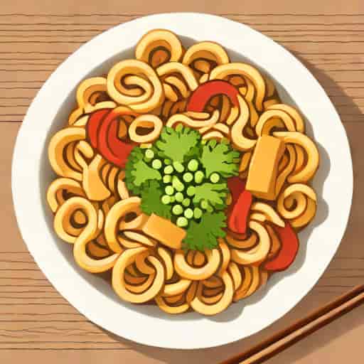 Udon Teriyaki Stir Fry