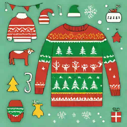 Ugly Christmas Sweater Party Invite