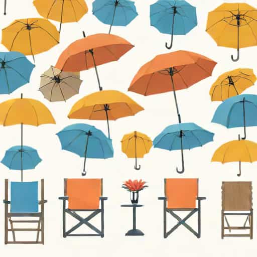 Umbrellas That Attach To Chairs