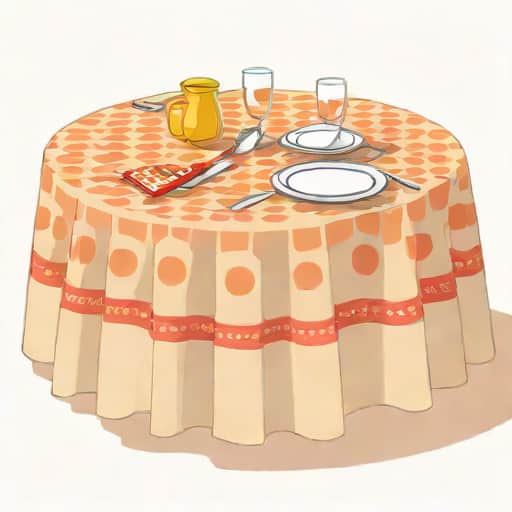 Unusual Round Tablecloths