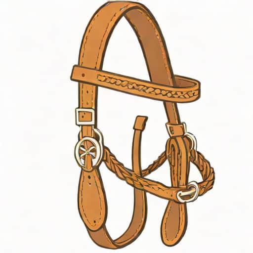 Used Western Headstall