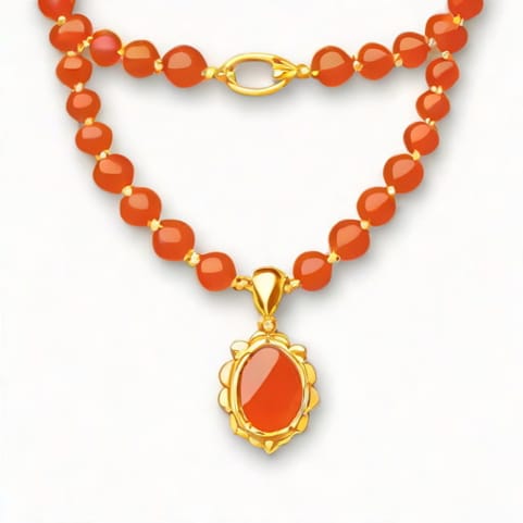 Van Cleef Carnelian Necklace