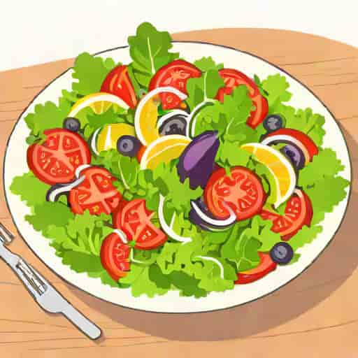 Vegetable Salad Portia
