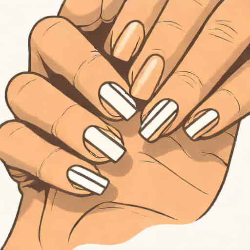 Vertical Lines On Nails Indicate