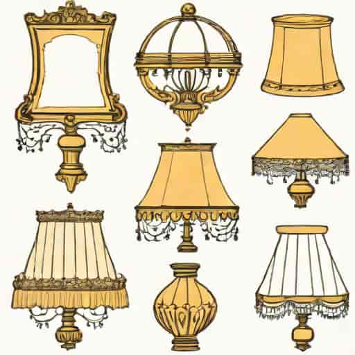 Victorian Lampshade Frames