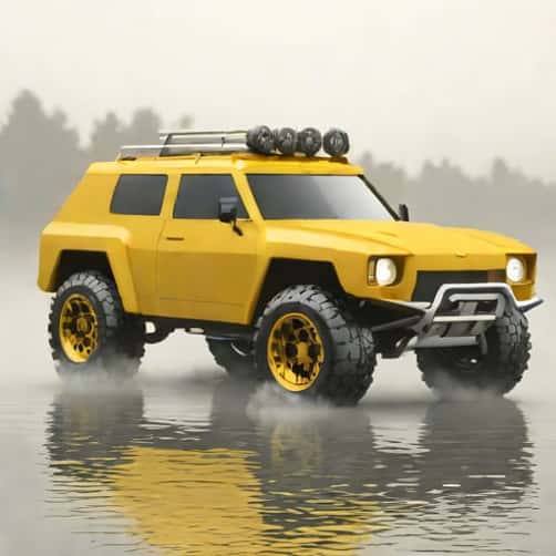Vilinice Amphibious Stunt Car