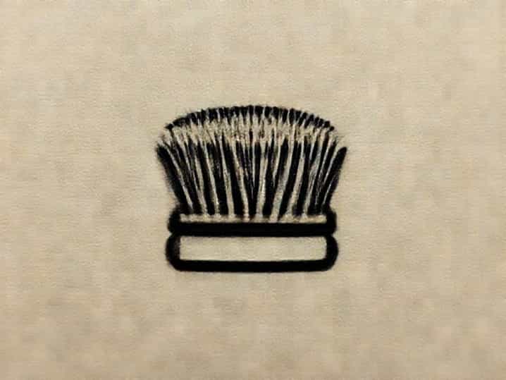 Vintage Boar Bristle Brush