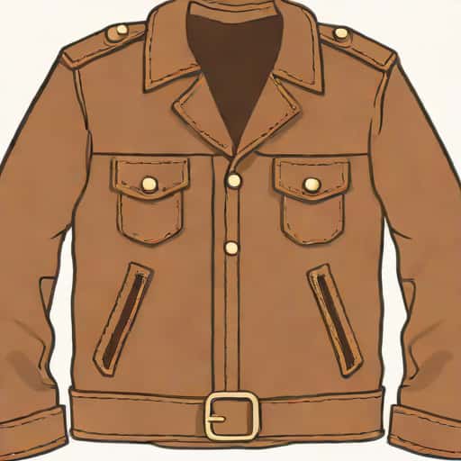 Vintage Deerskin Leather Jacket