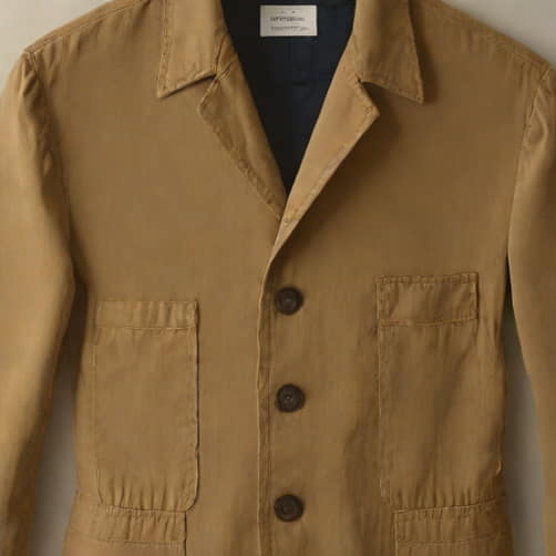 Vintage French Moleskin Jacket