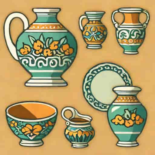 Vintage Majolica Pottery