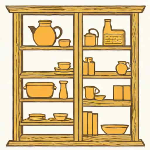 Vintage Shelving Unit