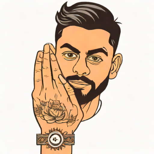 Virat Kohli Hand Tattoo