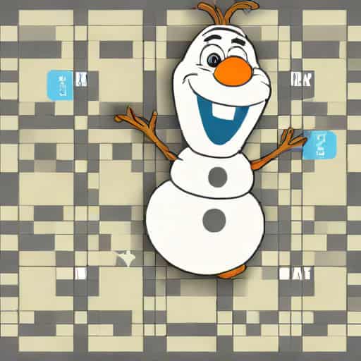Voice Of Olaf In Frozen Crossword