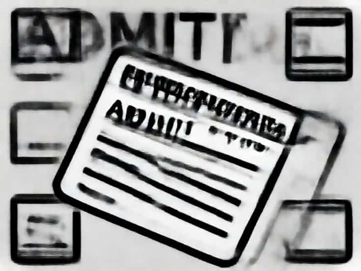 What Is Admit Card