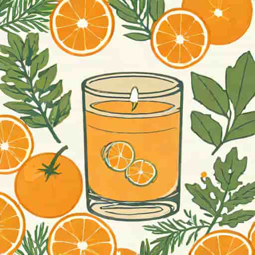 Yankee Candle Aromatic Orange And Evergreen
