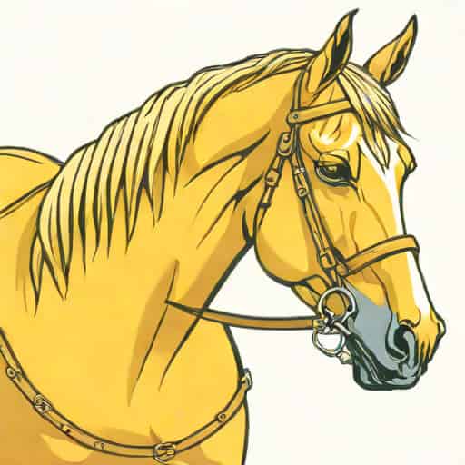Yellow Horse Bridle