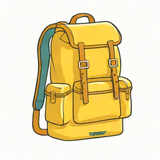 Yellow Patagonia Backpack