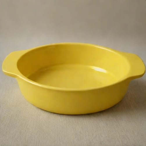 Yellow Pyrex Casserole Dish