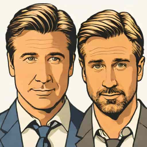 Young Alec Baldwin Ryan Gosling