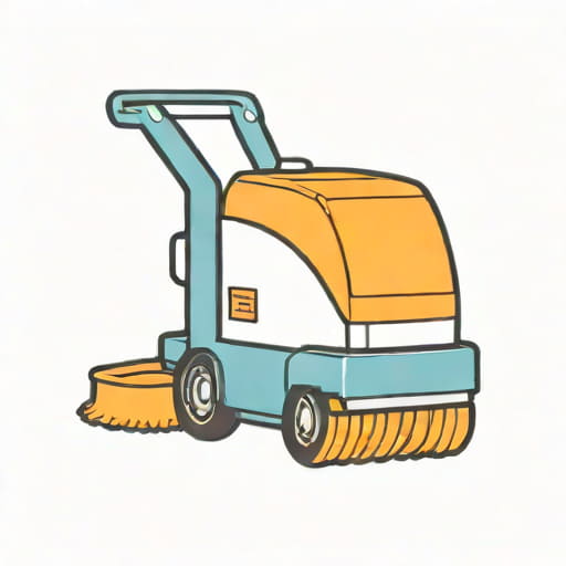 Zamboni Floor Scrubber