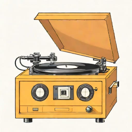 Zenith Solid State Stereo Phonograph