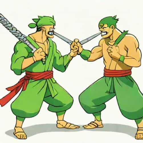 Zoro Vs Bartholomew Kuma
