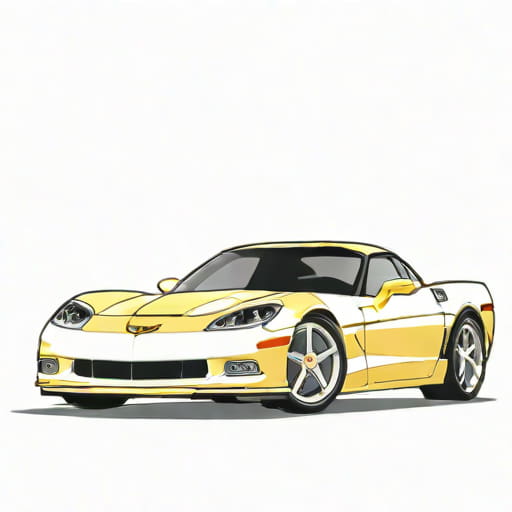 A C6 Chevrolet Corvette