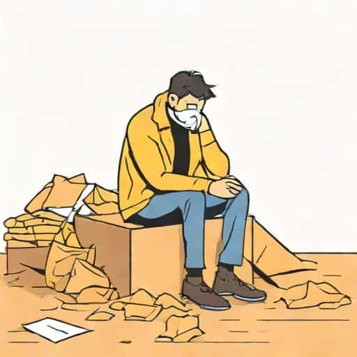 A Dejected Person Is Down In The Dumps